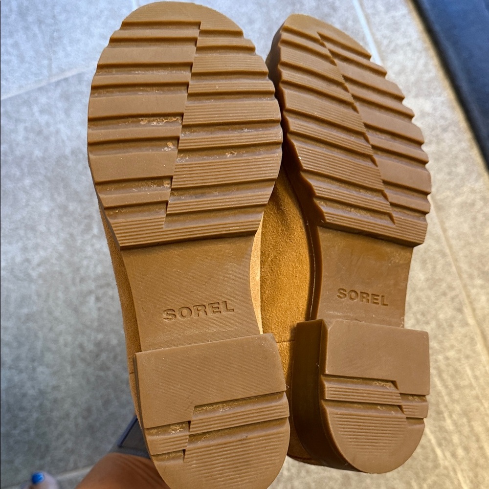 Sorel Tan Suede Ankle Boots - Picture 7 of 12